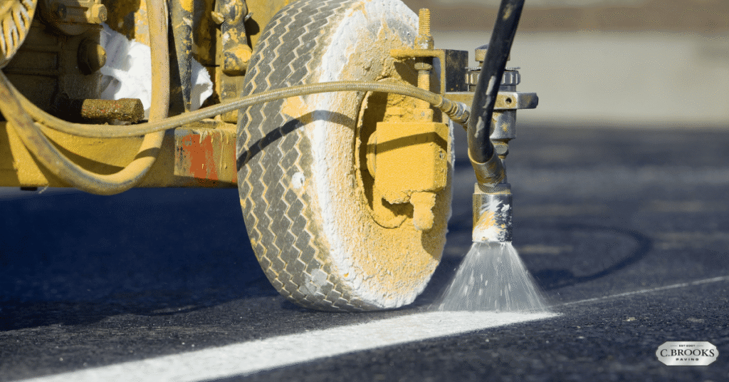 Asphalt Striping Best Practices 1 asphalt striping