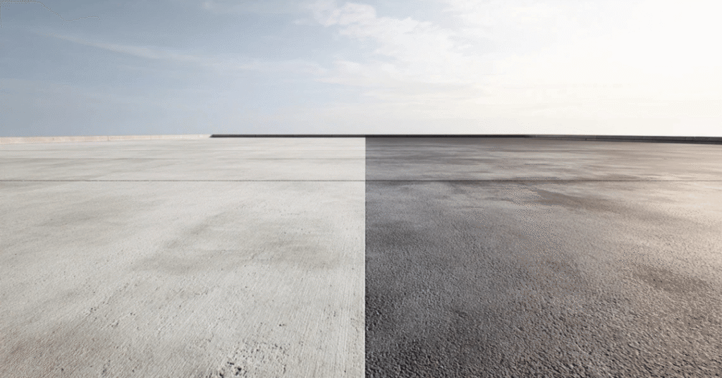 Concrete vs Asphalt Roads