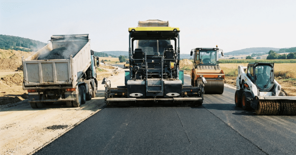 What Machines Are Used for Asphalt Paving?