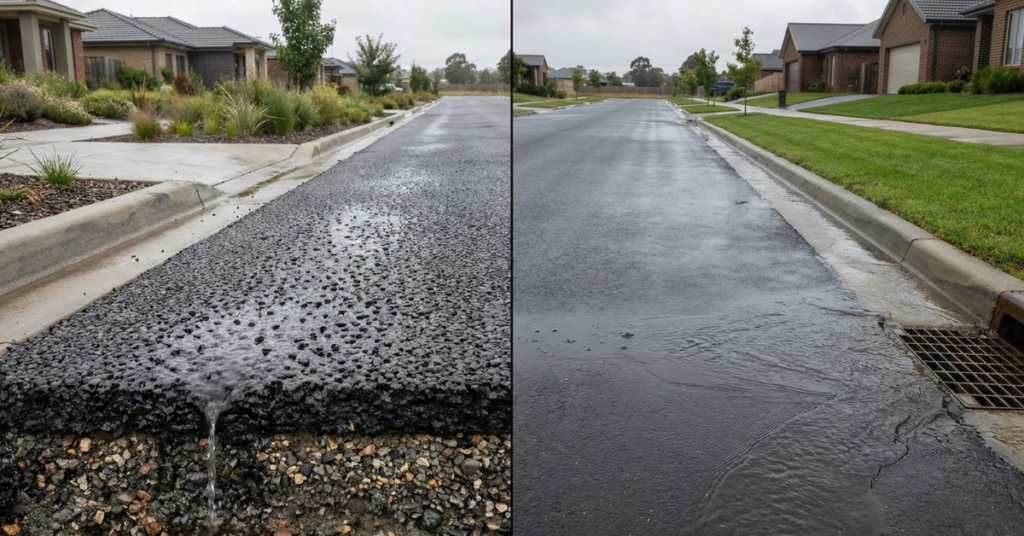 Permeable vs Traditional Asphalt: Which is Right for Your Property?