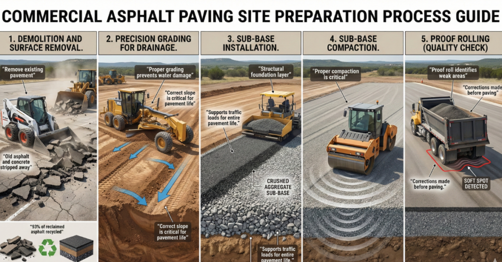 Commercial Asphalt Installation