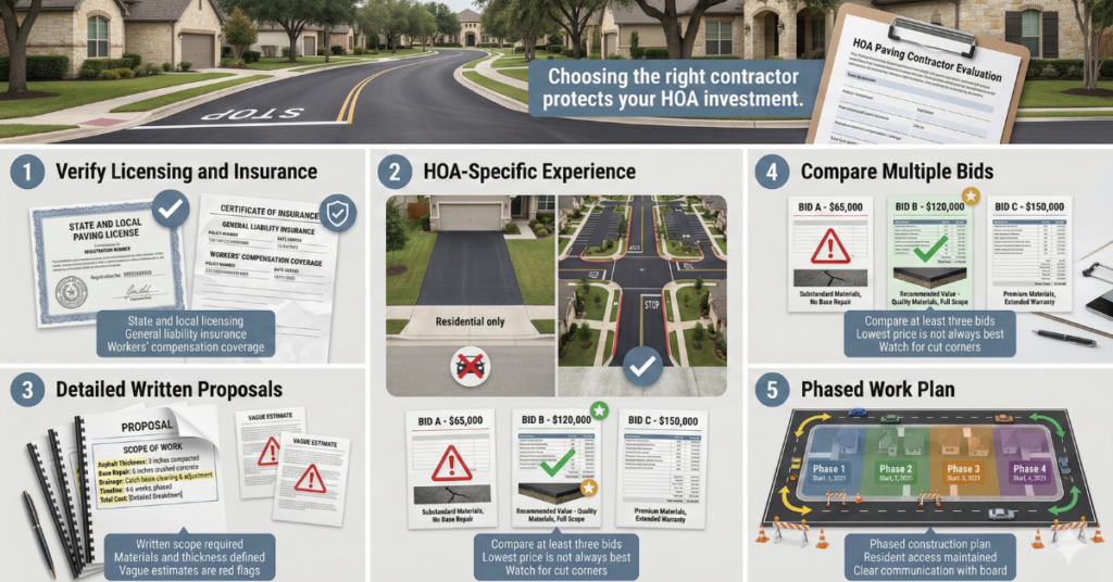 HOA Paving Contractor 