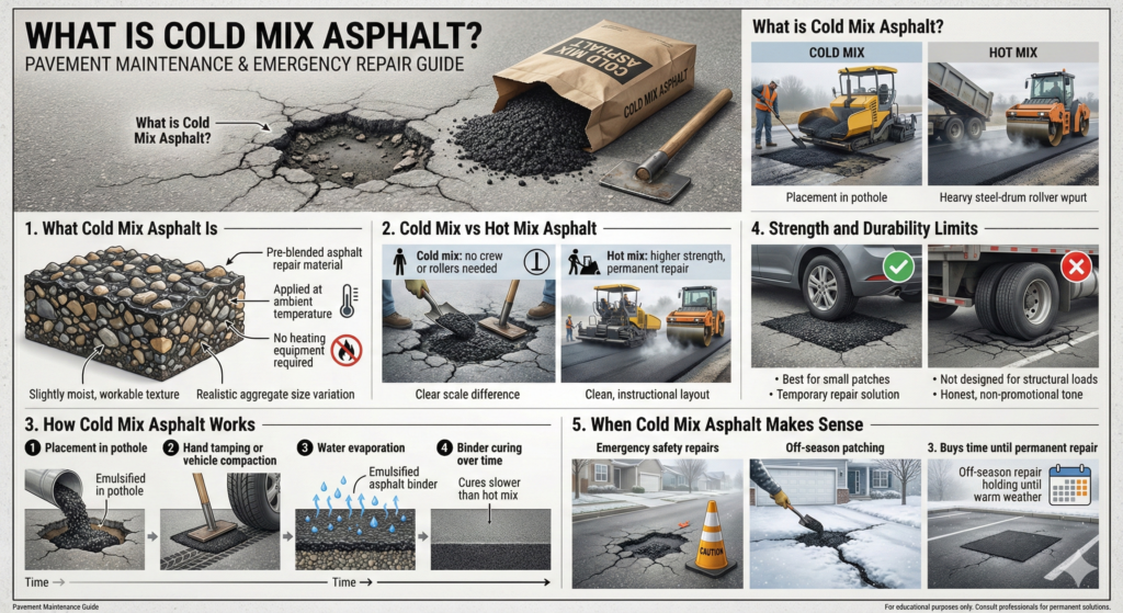 Hot Mix Vs Cold Mix Asphalt