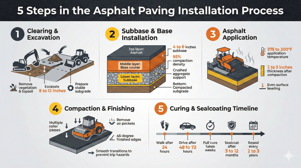 how paving installation works