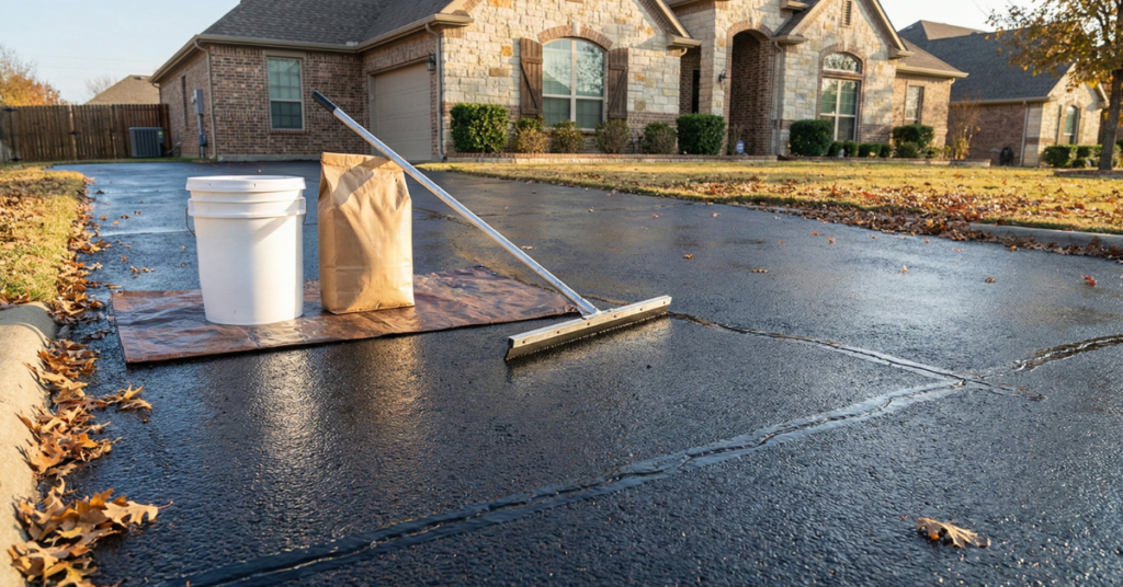 How to winterize your asphalt driveway in Texas