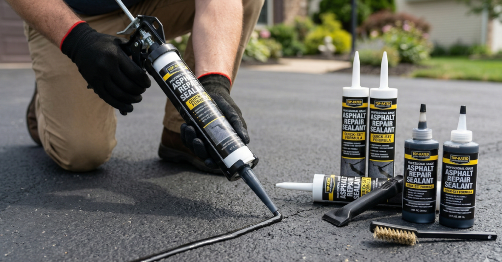 Best Products For Asphalt Crack Repair At Home